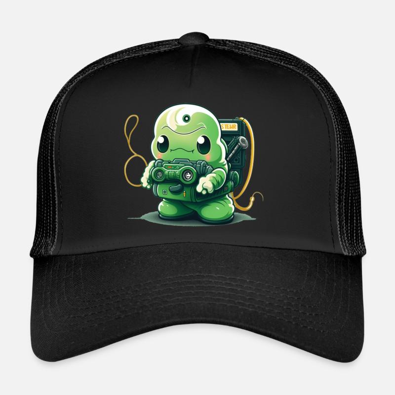 Geist - Trucker Cap - Schwarz/Schwarz