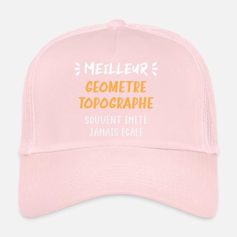 Meilleur geometre topographe Casquette trucker 