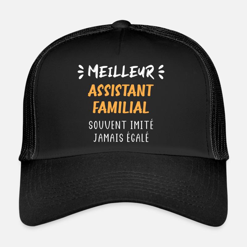 Meilleur assistant familial Casquette trucker 