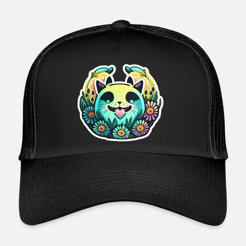 Seehund mag den Frühling Trucker Cap