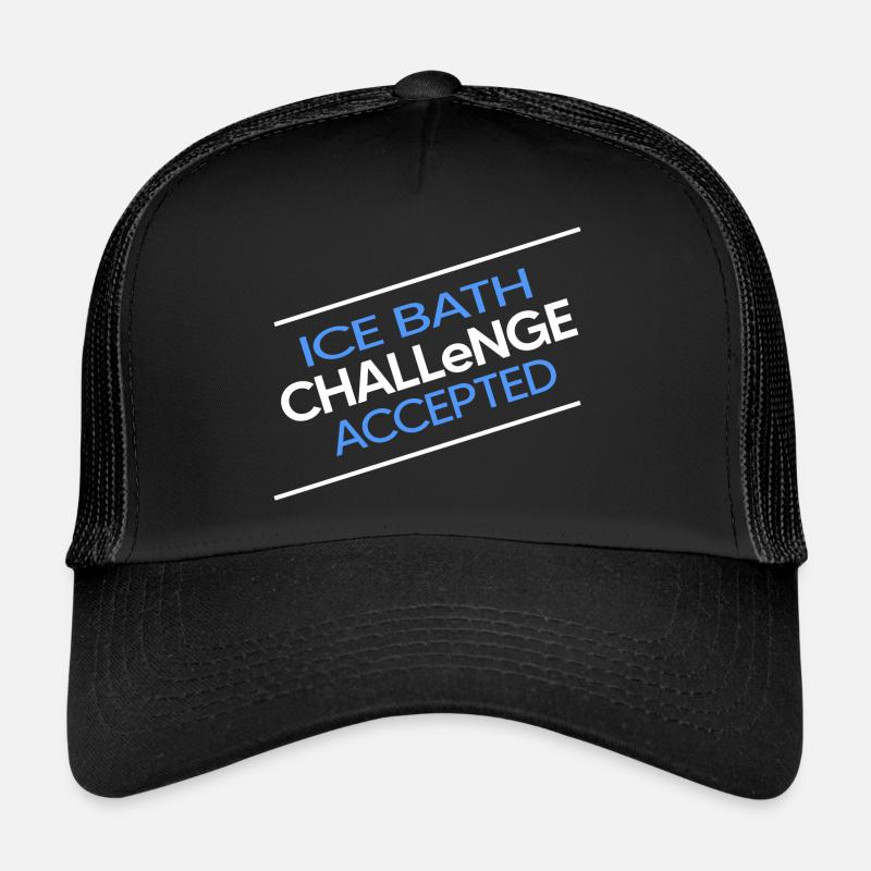 Ice baths winter swimmers ICEBATH CHALLENGE Trucker Cap