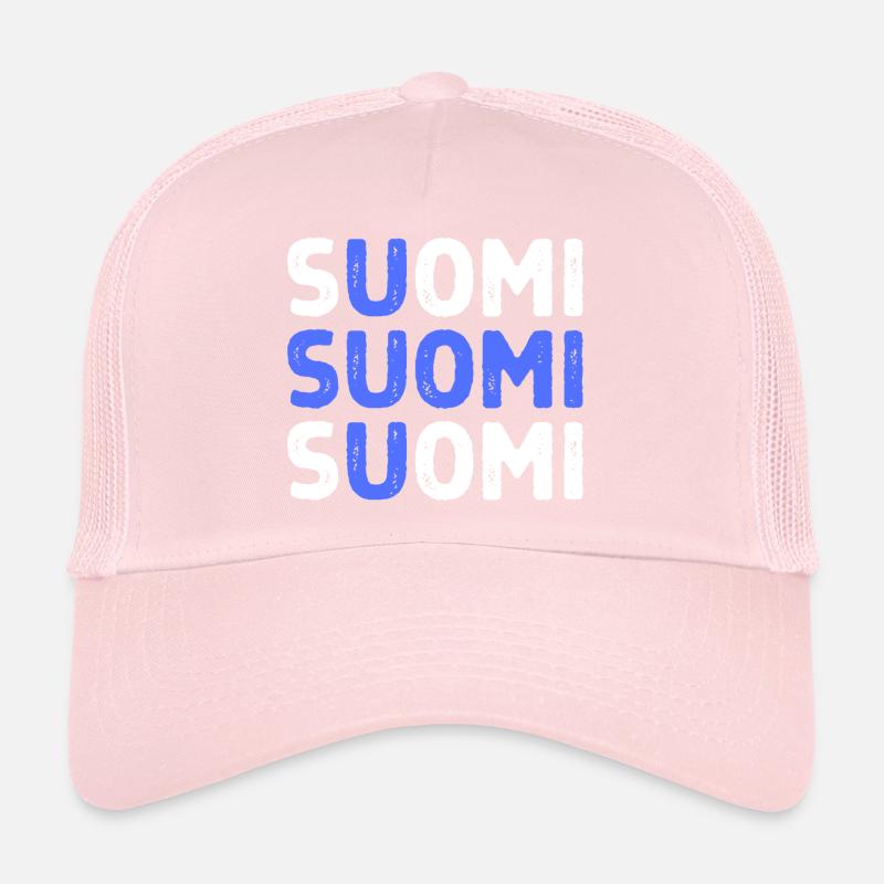 Drapeau de mot anglais Casquette trucker 