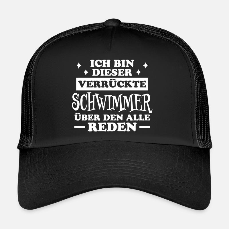 Schwimmer Sport Lustiger Spruch Schwimmen Geschenk Trucker Cap