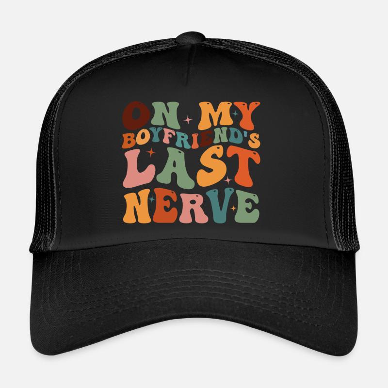 On My Husband's Last Nerve Trucker Cap