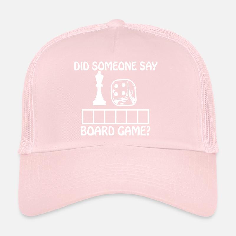 boardgame chess backgammon game night Trucker Cap