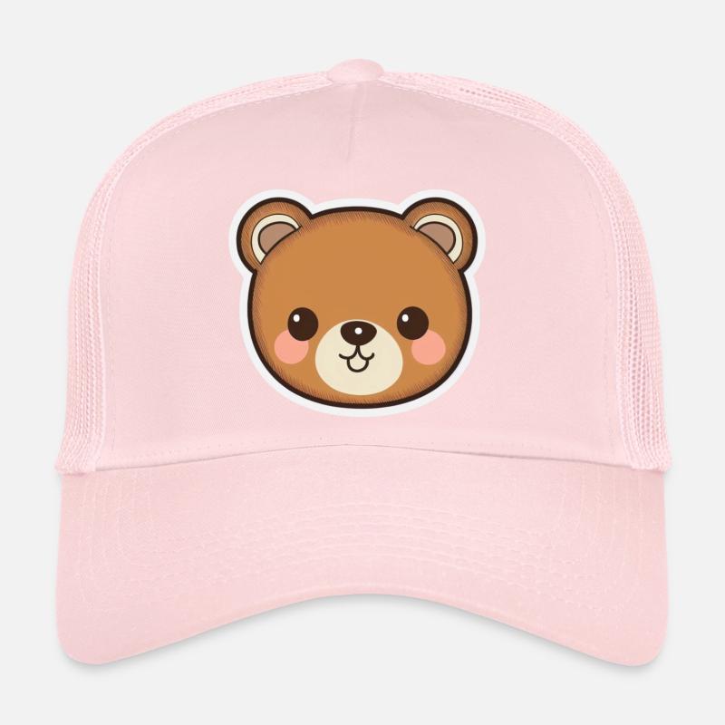 Knuffige Kuschelzeit: süsser Teddybär Trucker Cap