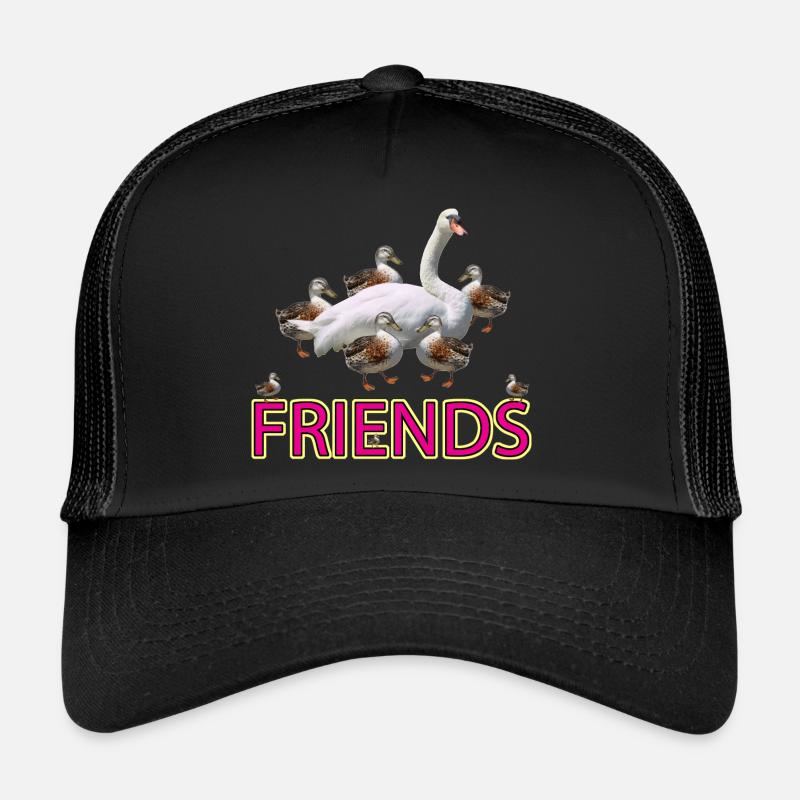 Swan Dance Trucker Cap