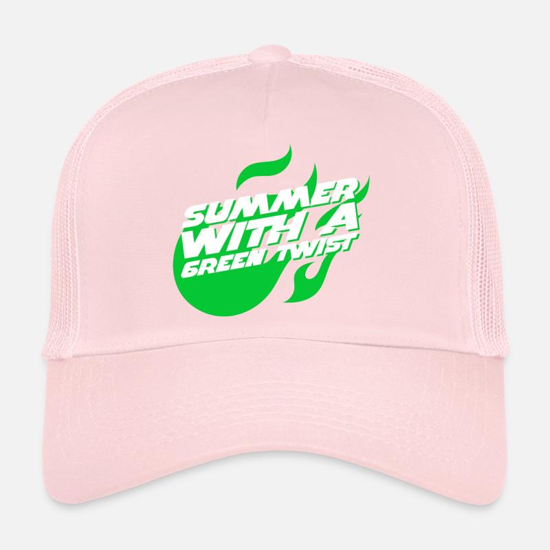 L’été avec une touche écologique, des vacances vertes Casquette trucker 