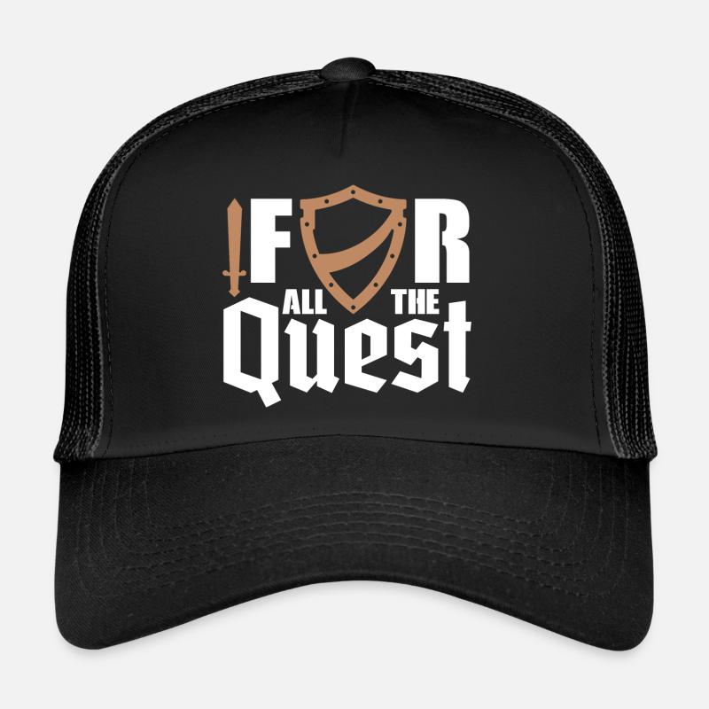 For all the Quest | Foam Weapon | Larper Trucker Cap
