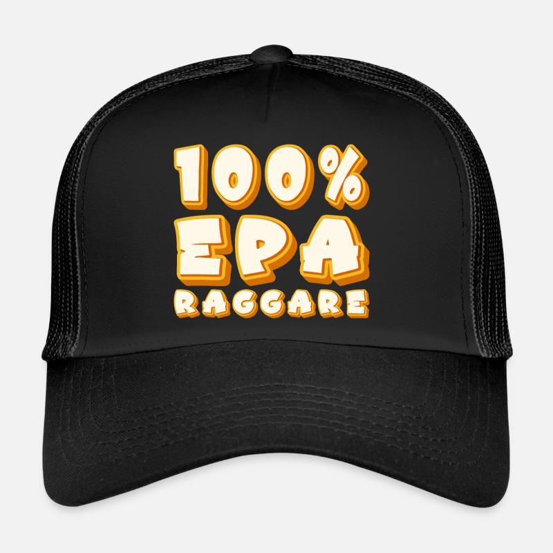 100% Ragger - Trucker Cap - black/black