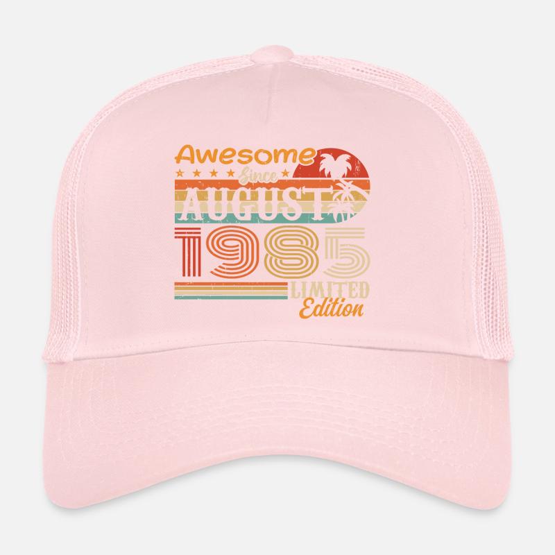 1985 August Geschenkidee August 1985 Trucker Cap