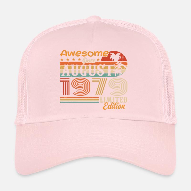 1979 Août Idée cadeau Août 1979 Casquette trucker 