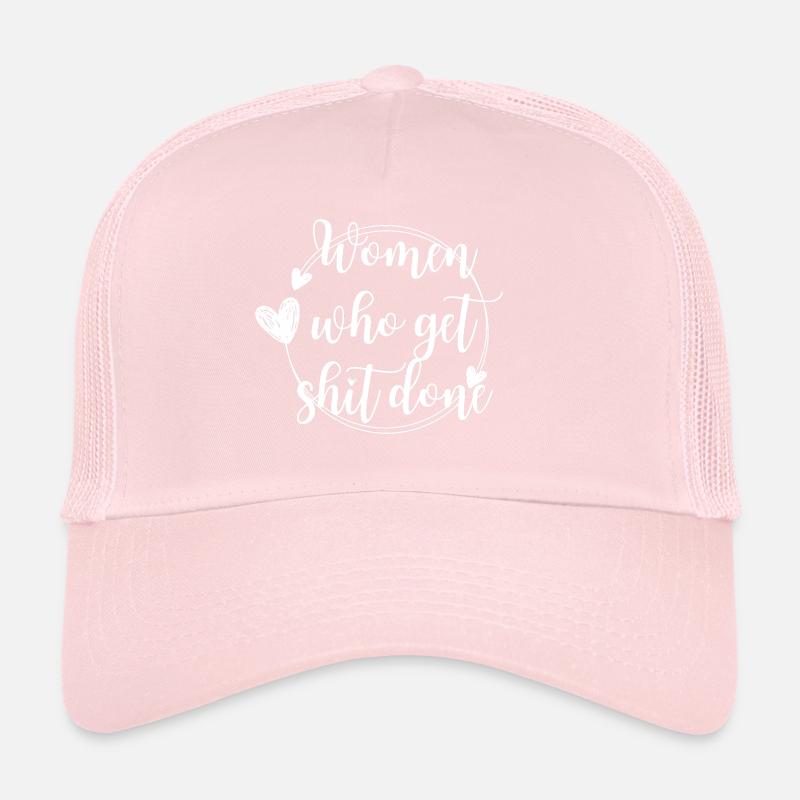 Frauen, die Scheiße machen Trucker Cap