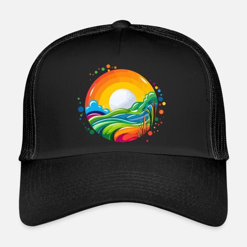 Monde des golfeurs. Casquette trucker 