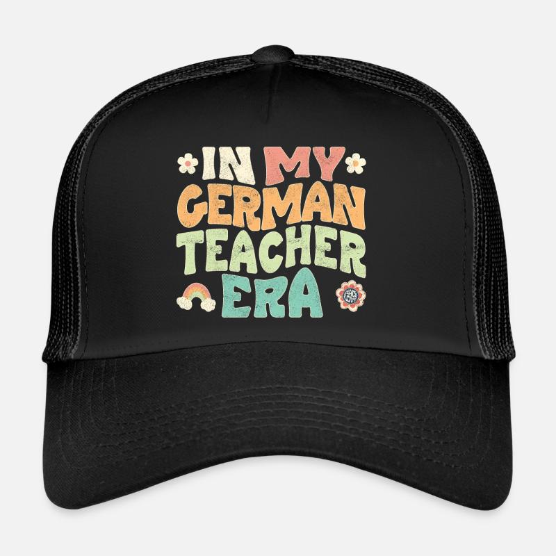 À l’époque de mon professeur d’allemand Casquette trucker 