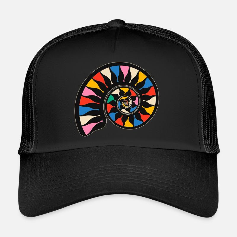 Fossile d’ammonite Casquette trucker 
