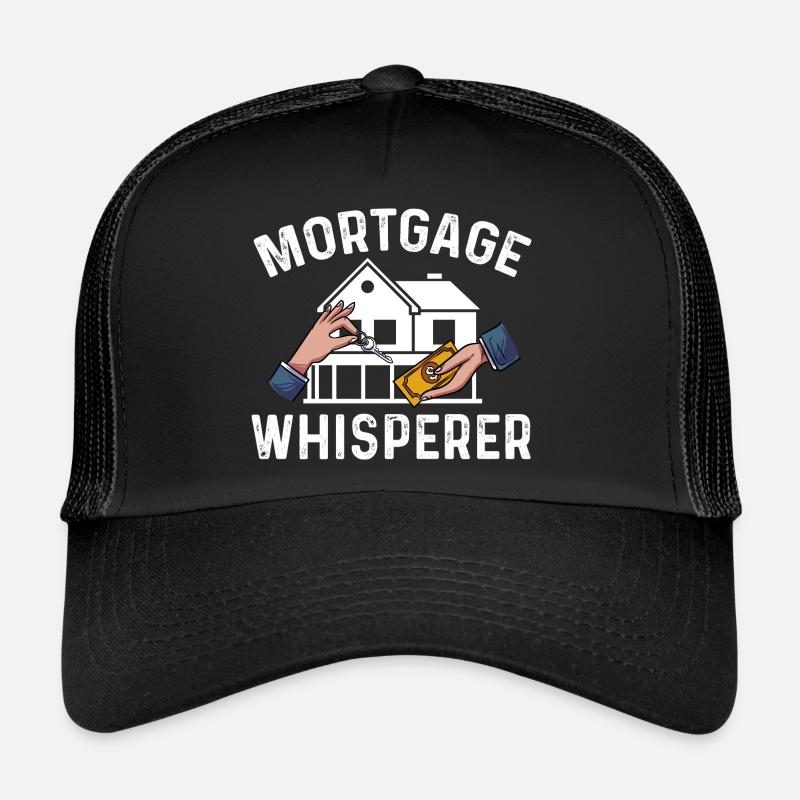 chuchoteur hypothécaire Conception pour un propriétaire d’hypothèque Casquette trucker 