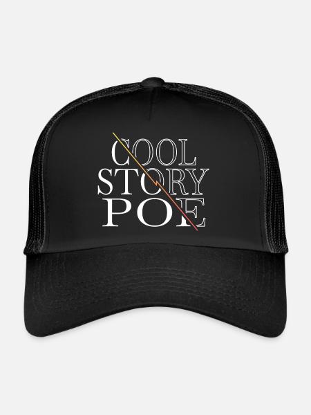 Terre présente croire conspiration idée présente - Casquette trucker  - noir/noir - Devant