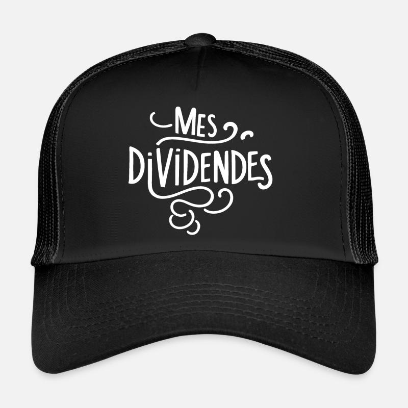 Mes dividendes Casquette trucker 