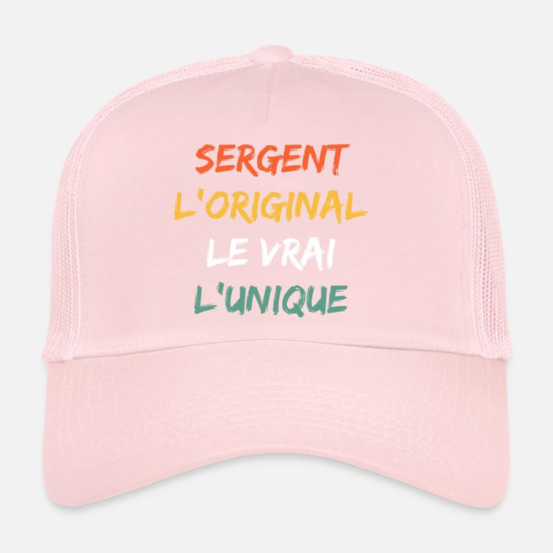 sergent Casquette trucker 