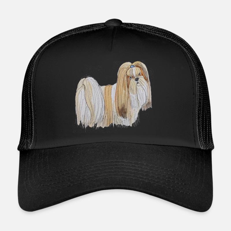 Lhasa Apso Spaß Trucker Cap