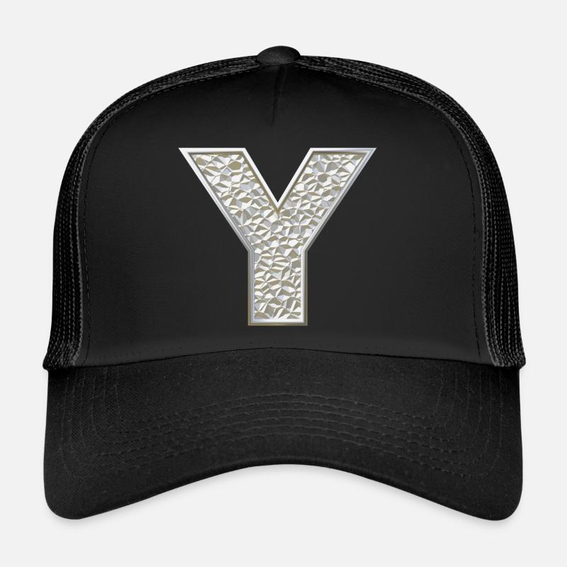 Y, letter, initial, monogram, Trucker Cap