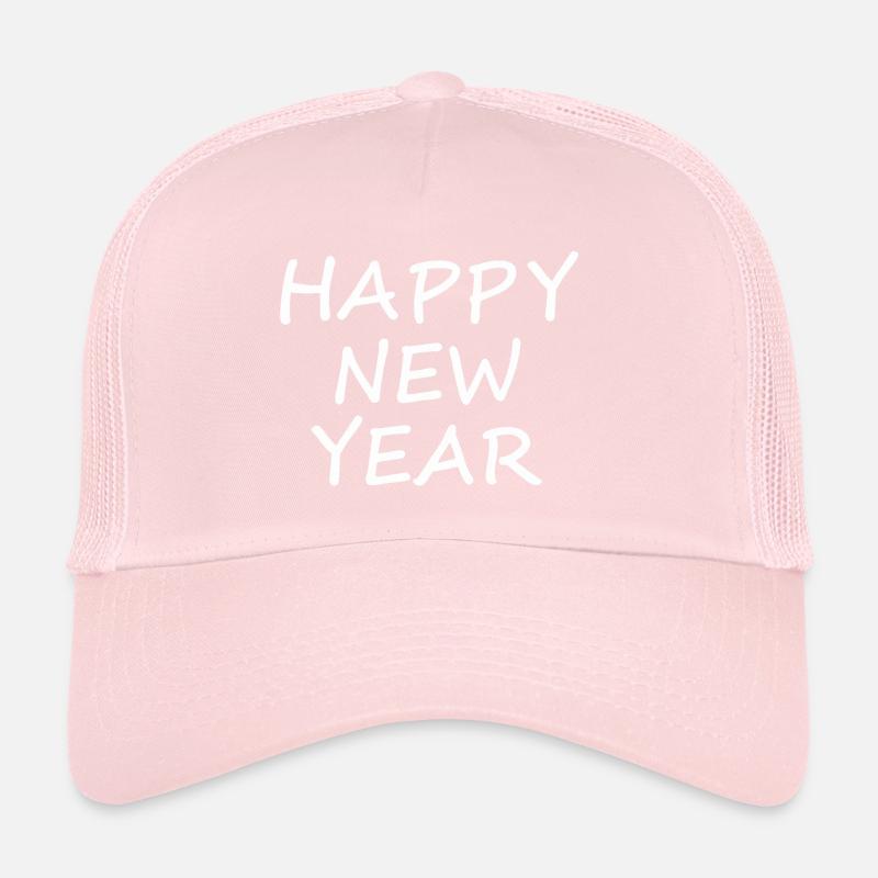 Happy New Year Trucker Cap