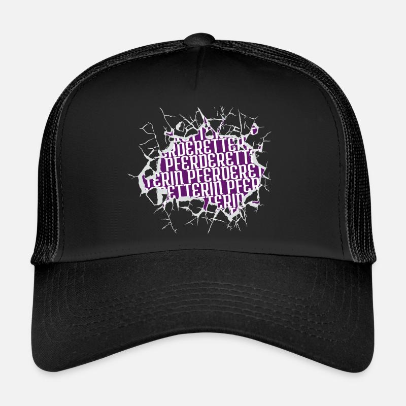 katze geburtstagsgeschenk spruch brauner zitat Trucker Cap