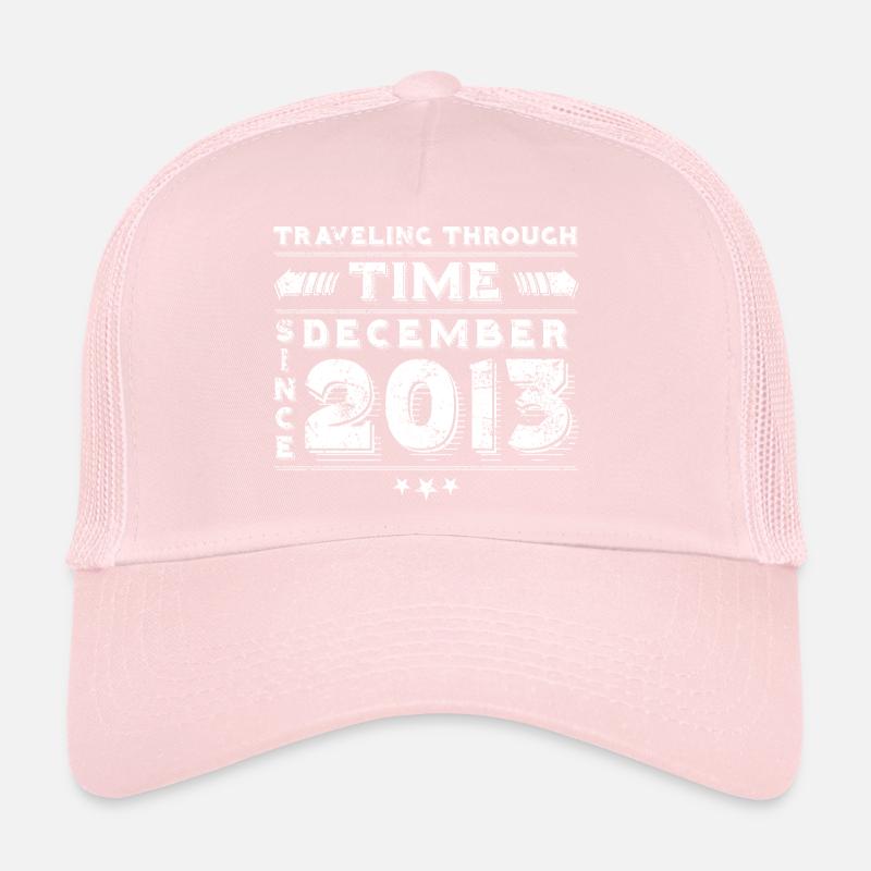 Vintage Zeitreise Geburtstags Design Dezember 2013 Trucker Cap