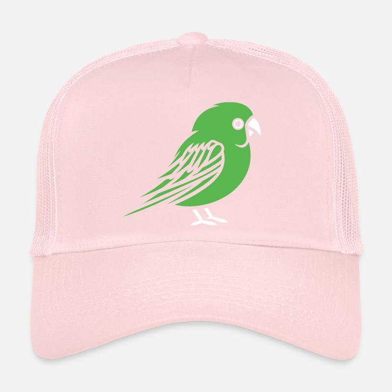 Mignonne petite perruche Casquette trucker 