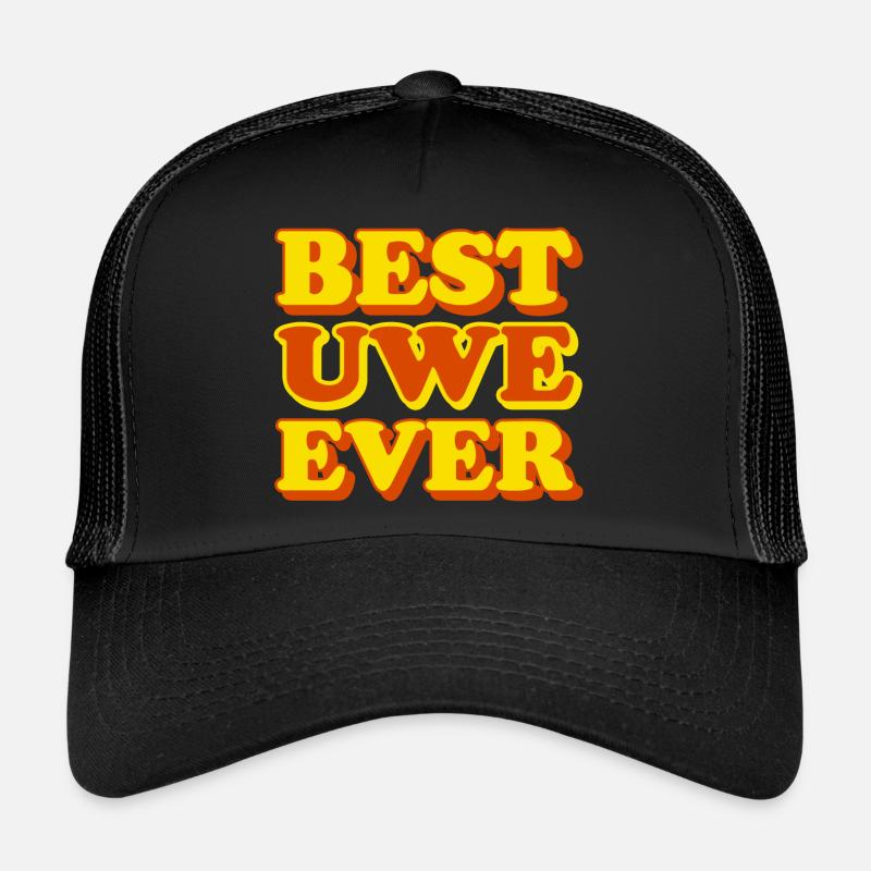 Uwe prénom drôle cadeau Casquette trucker 