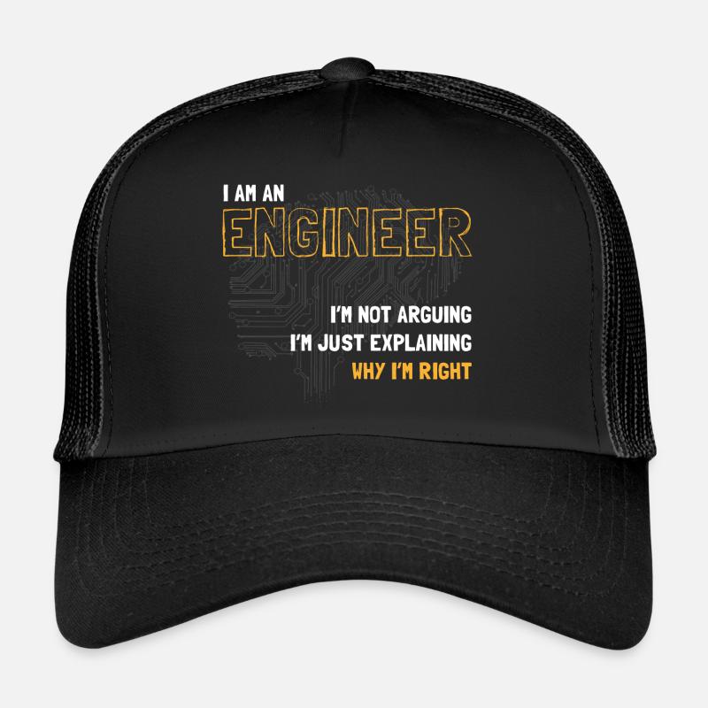 Engineer Pride Software engineer programmer gifts Trucker Cap