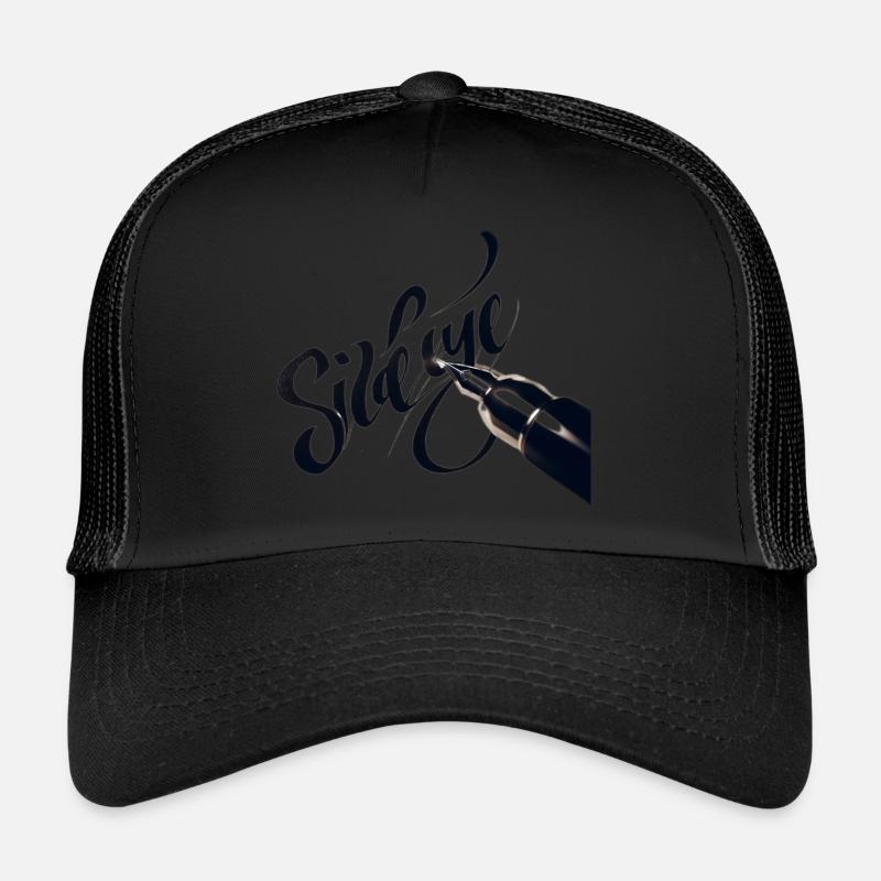 Sideeye eye side eye handschrift Trucker Cap