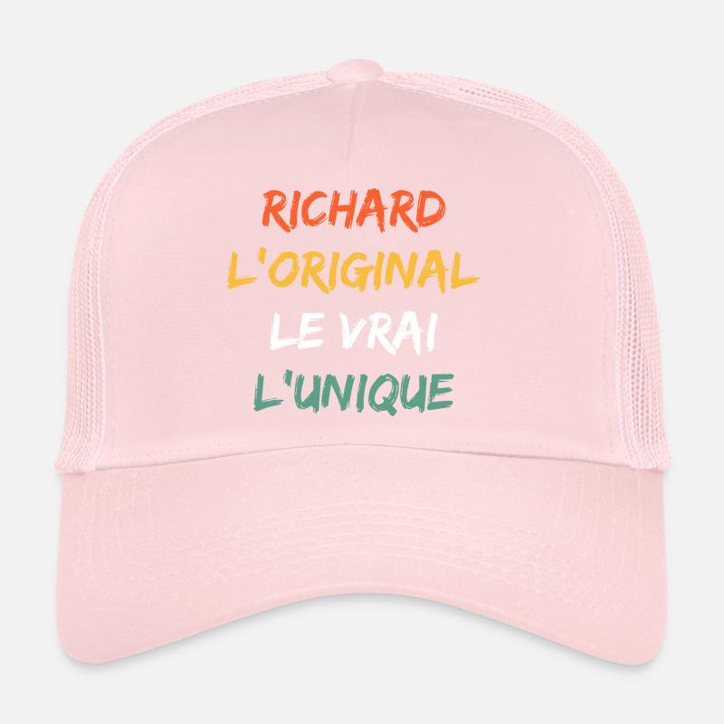 richard Casquette trucker 