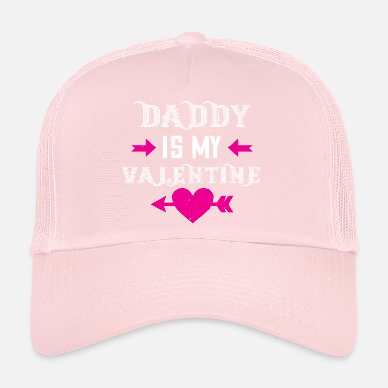 Papa est mon Valentin Casquette trucker 