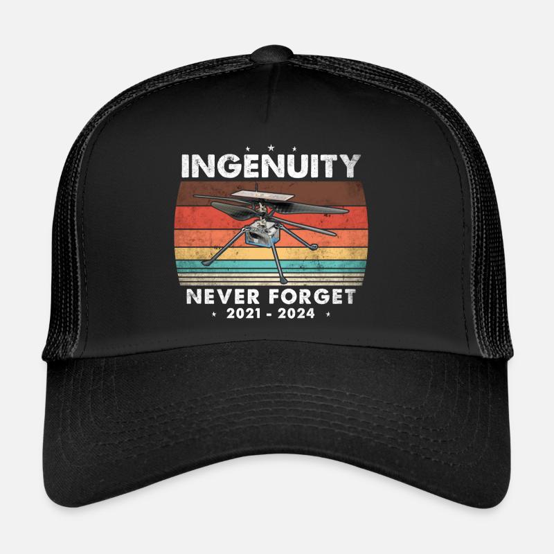 L’ingéniosité n’oublie jamais - 2021 2024 Casquette trucker 