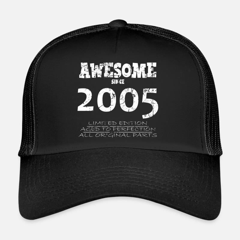 2005 - 19e anniversaire légendaire Casquette trucker 