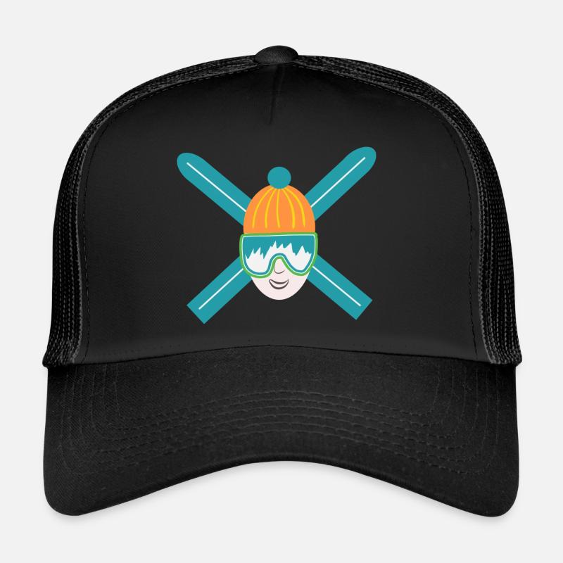 Ski Crazy - No name - Trucker Cap - black/black