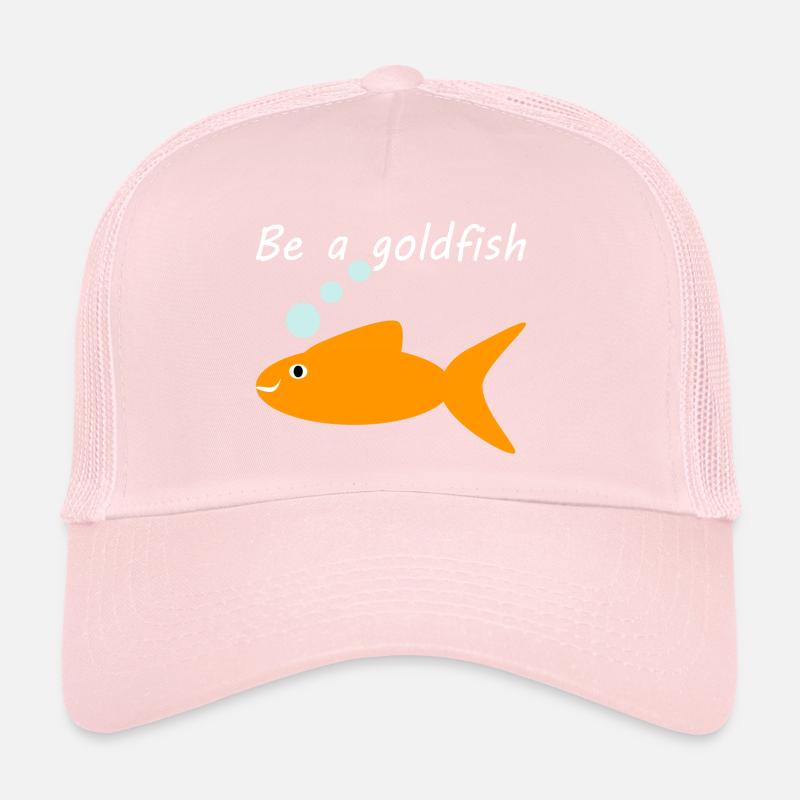 Soyez un poisson rouge Casquette trucker
