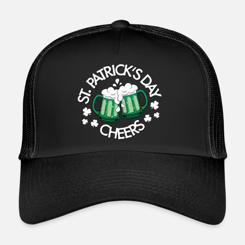 La Saint-Patrick Cheers Irish Beer Casquette trucker 