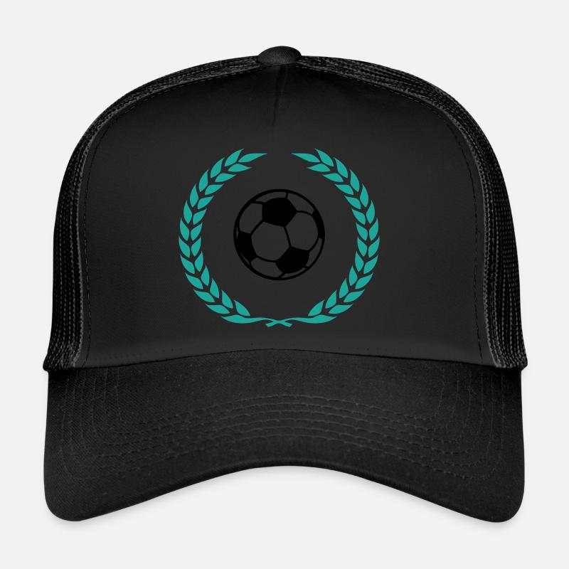 fussball icon lorbeerkranz Trucker Cap