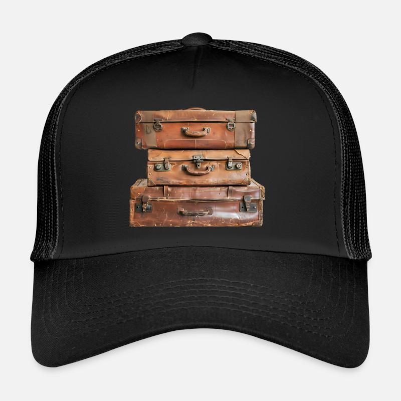 Les valises sont bouclées, l’aventure commence ! Casquette trucker 