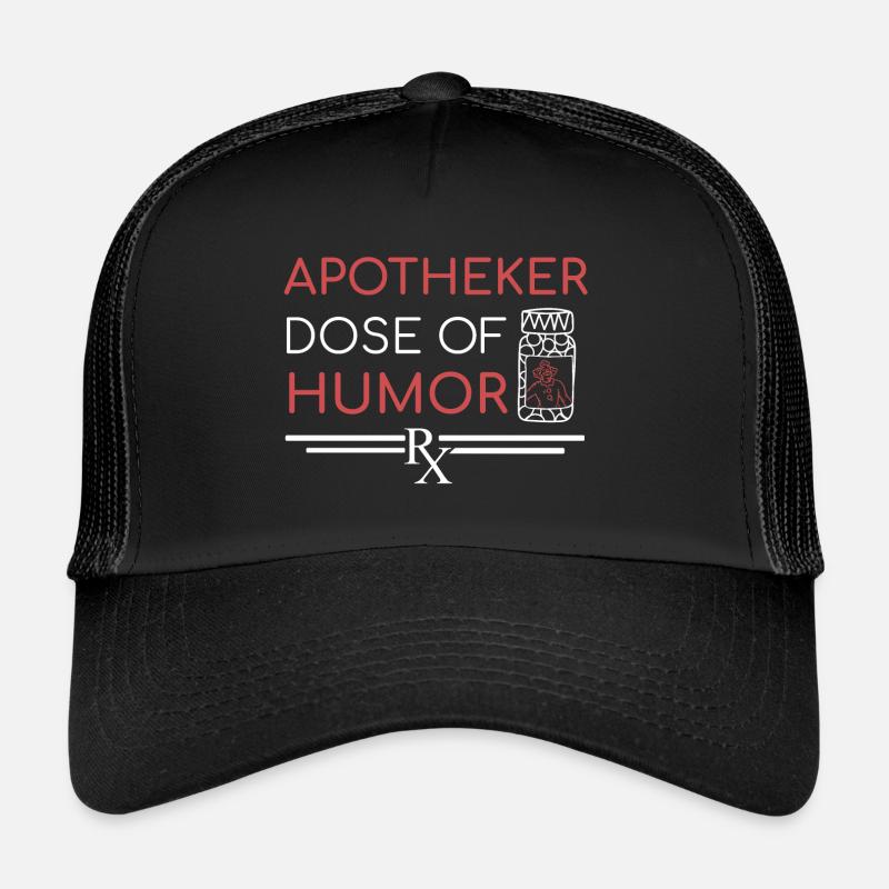 Pharmacien | Dose d’humour Casquette trucker 