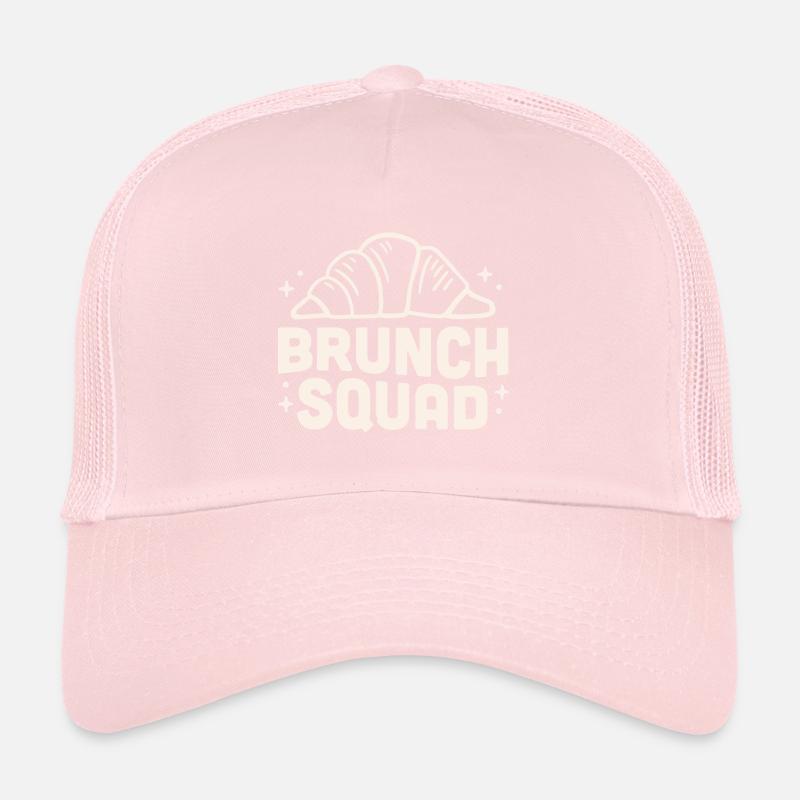 Brunch squad croissants Casquette trucker 
