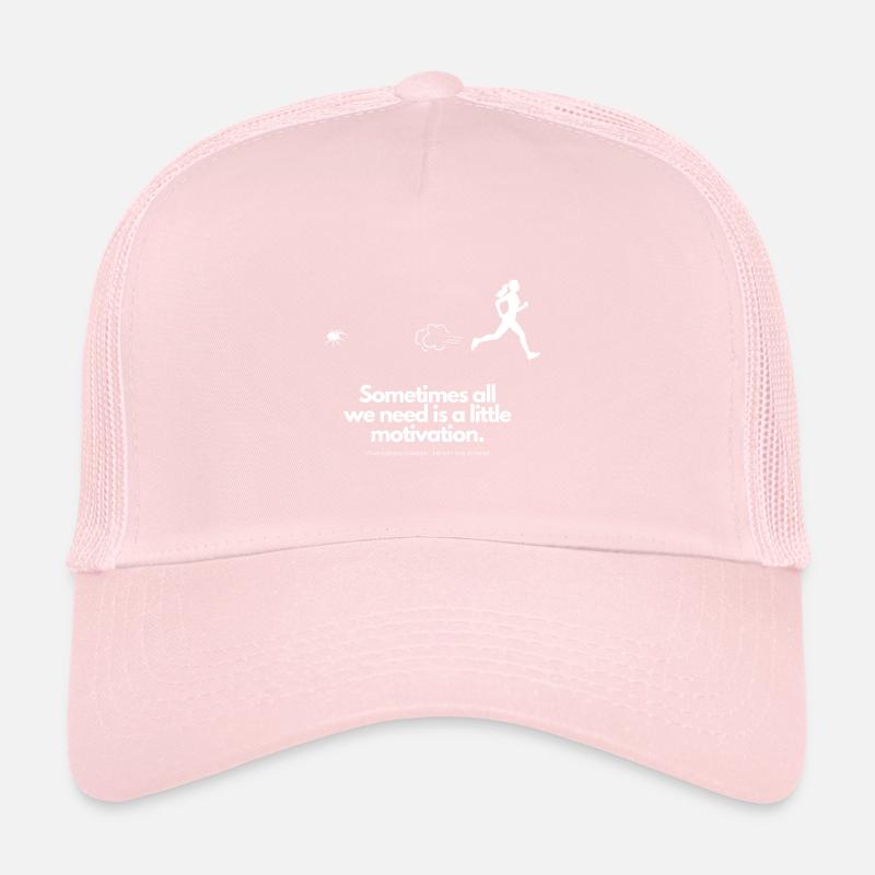 Extra Portion Motivation für Läuferin Spinne Trucker Cap