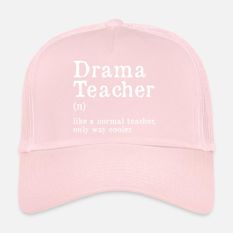 comme un enseignant normal seulement plus cool Design pour un drame Casquette trucker 