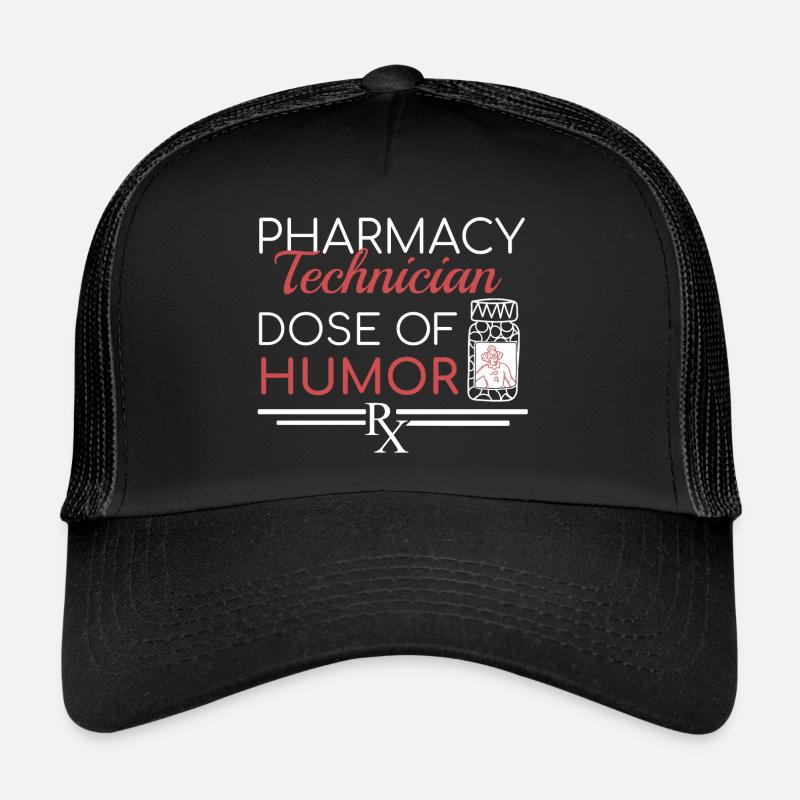 Technicien en pharmacie | Une dose d’humour Casquette trucker 