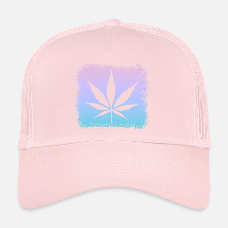 Kiffen Kiffer Weed Gras Stoner Trucker Cap