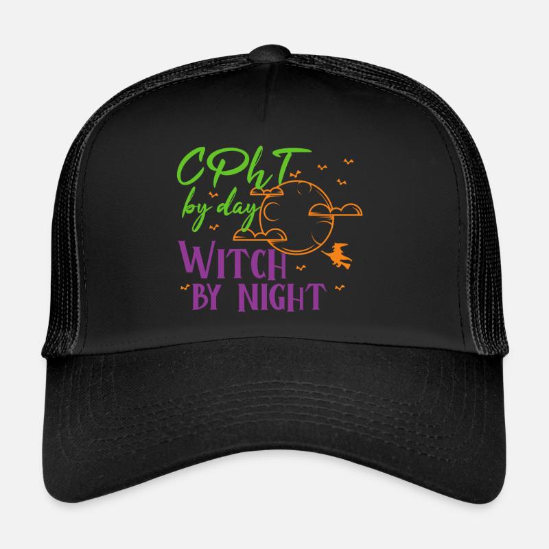 CPhT Halloween | Witch by night Trucker Cap
