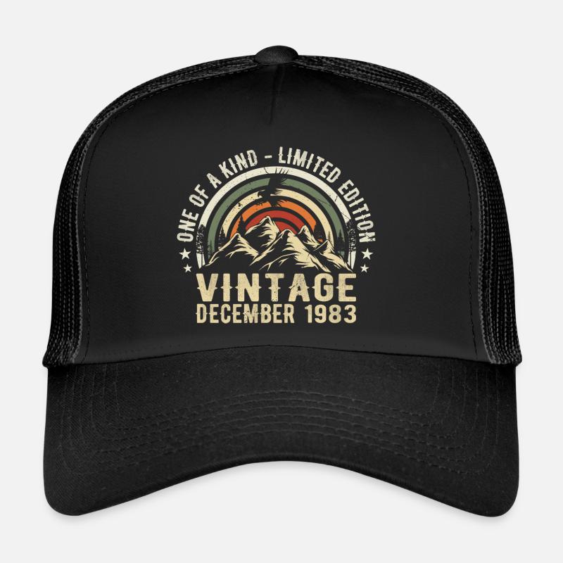 Décembre 1983 - Excellent depuis décembre 1983 Casquette trucker 